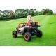 preview thumbnail 12 of 37, 4WD Ride-On UTV Car for Kids, 12V 2-Seat Electric Car with Parental Remote, LED Lights & Music
