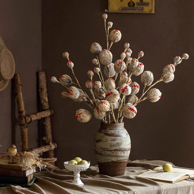 RusticReach Rustic Dried Pot Stem 41" Tall