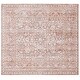 preview thumbnail 36 of 39, SAFAVIEH Harlow Germaine Vintage Distressed Rug 6'3" Square - Rust/Ivory Grey - Square