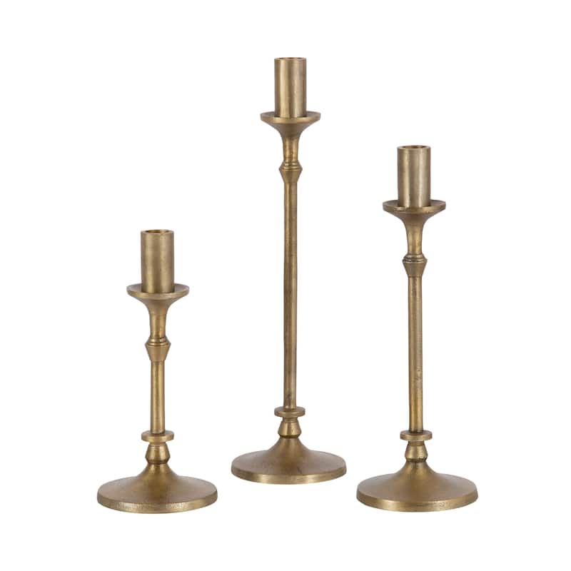 Kate and Laurel Lahari Candle Holder Set