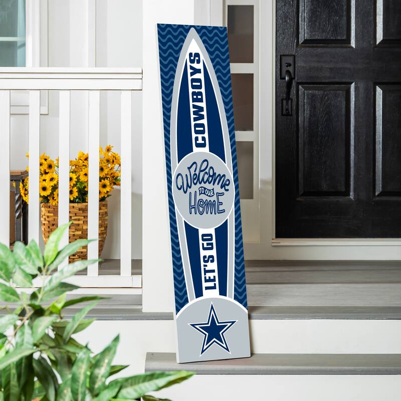 47" Porch Leaner Welcome Wall Sign, Dallas Cowboys - Multi