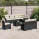 Option Black and cream 9-Piece With table