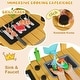 preview thumbnail 9 of 8, Gymax Play Kitchen for Kids w/ Removable Faucet Sink Grill Rack