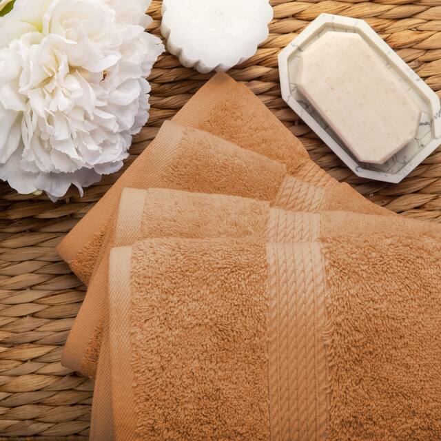 Marche Egyptian Cotton 4 Piece Hand Towel Set by Miranda Haus