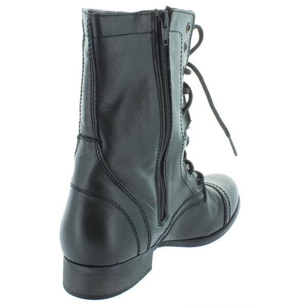steve madden lace up combat boots