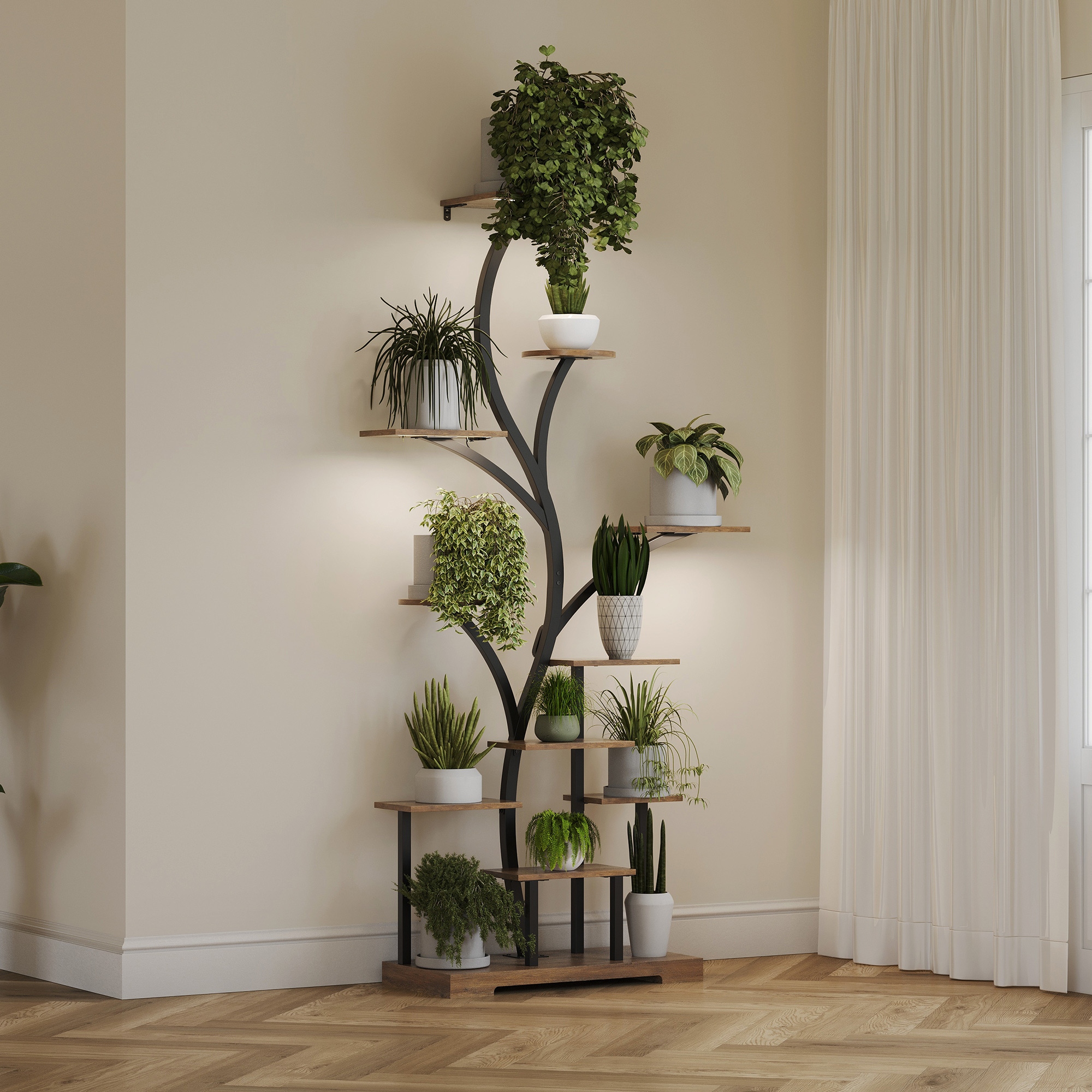 Dining room plant stand discount