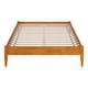 preview thumbnail 135 of 197, AFI Pasadena Basic Platform Bed Frame