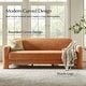 preview thumbnail 28 of 39, HULALA HOME Isai Modern Curved Velvet Sofa