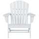 preview thumbnail 38 of 96, Altura Classic Outdoor Eco-Friendly All Weather Adirondack Chairs with Side Table (3-Piece Set)