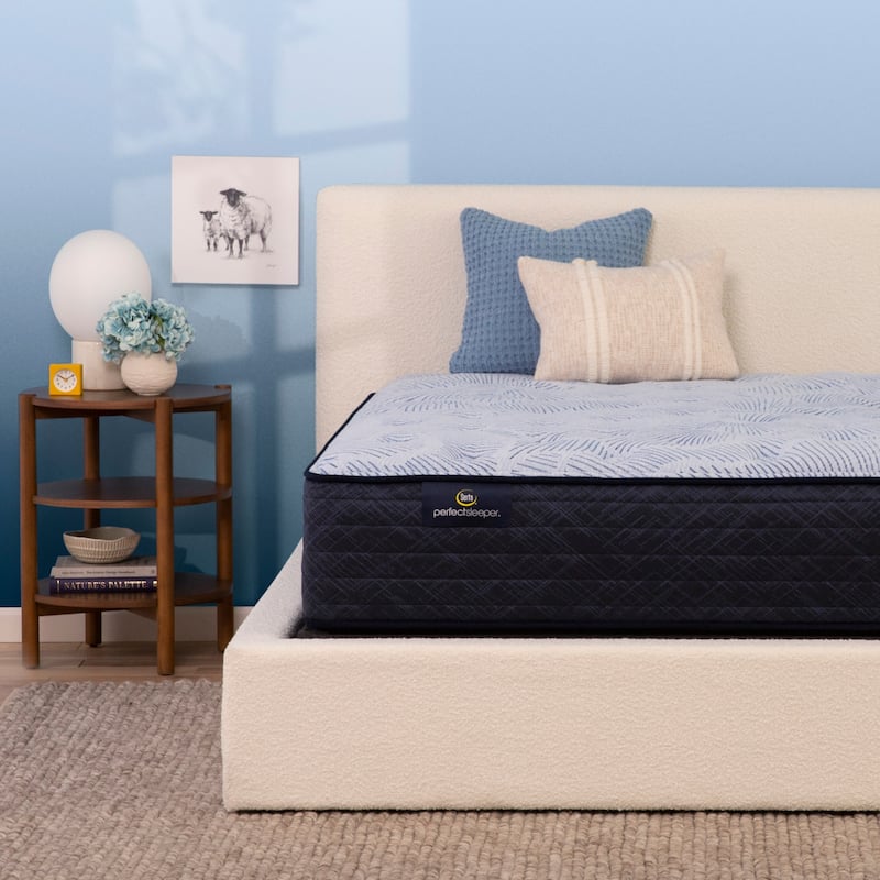 Serta Perfect Sleeper Nurture Night 13.5" Plush Mattress Set