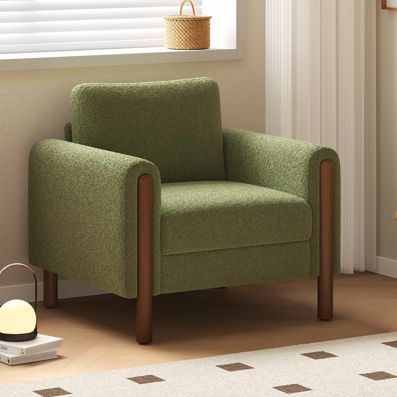33.5" Upholstered Accent Chair