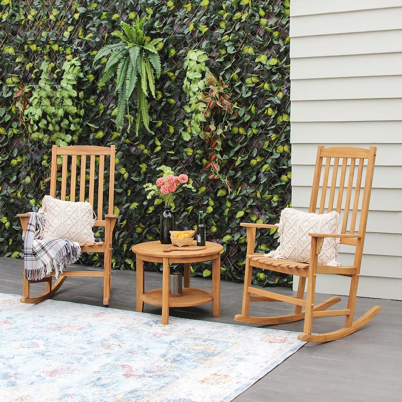 Cambridge Casual Alston Wood Outdoor Rocking Chair