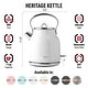 preview thumbnail 21 of 38, Haden Heritage 1.7 Liter Stainless Steel Electric Tea Kettle