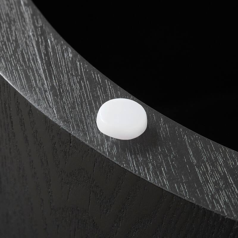 2-Piece Modern Round Coffee Table Set