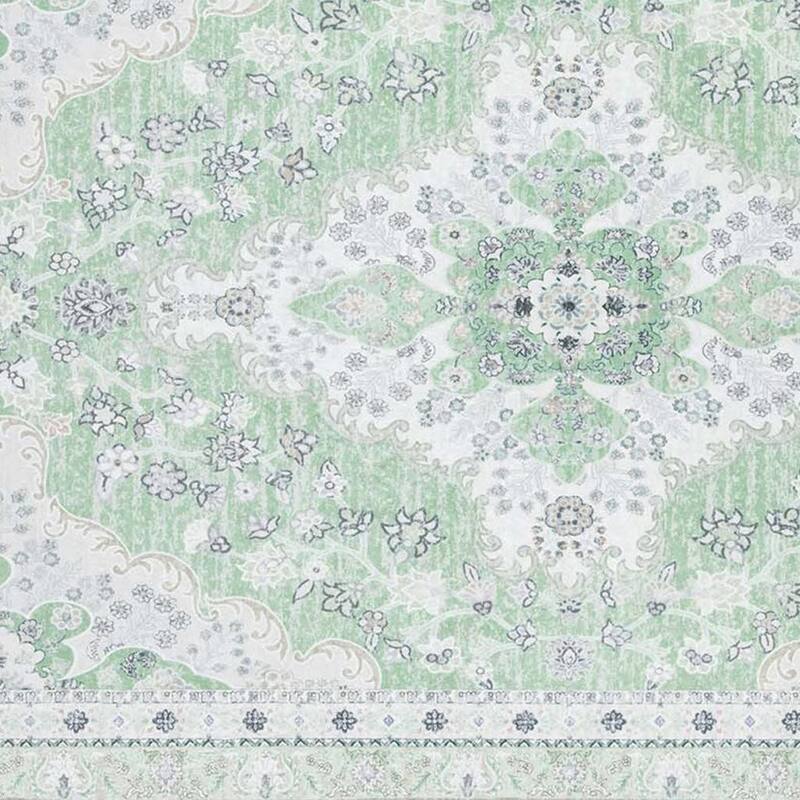 HomeRoots Oriental Traditional Rectangle Area Rug - 5' X 7'