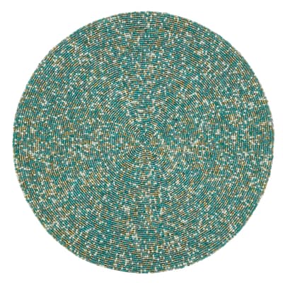 Beaded Design Table Placemats (Set of 4) - 15"