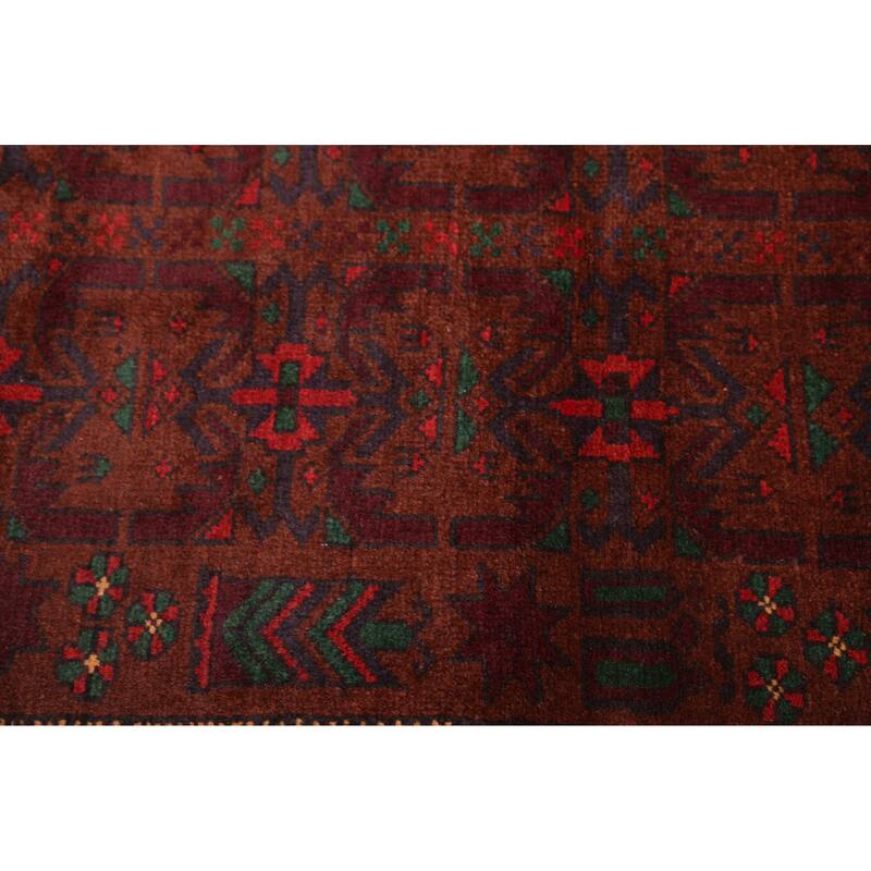 ECARPETGALLERY Hand-knotted Teimani Brown Wool Rug - 3'7 x 5'10