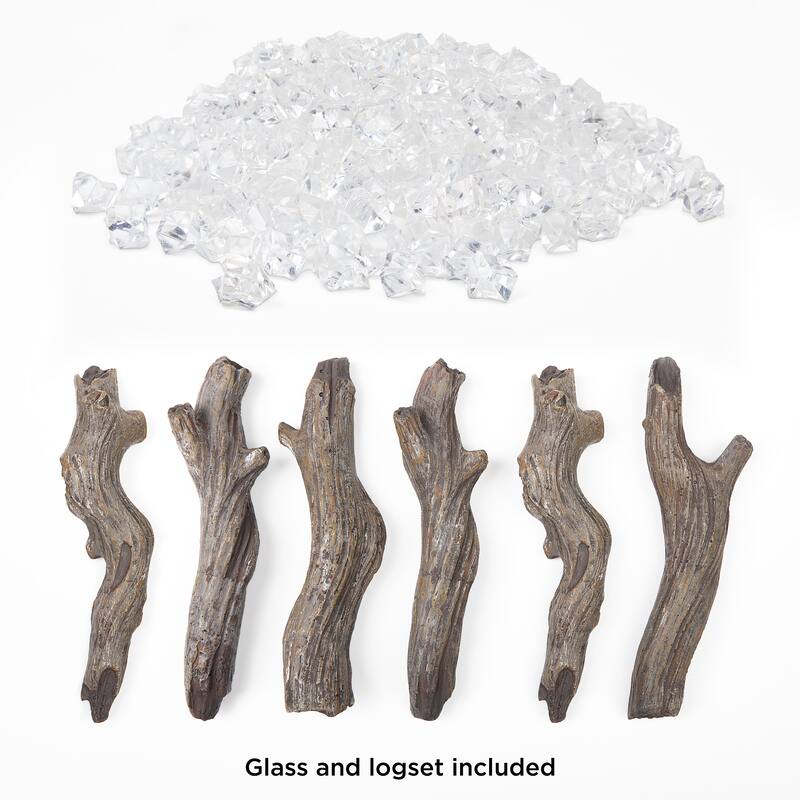 Sonia Smart Electric Landscape Fireplace by Real Flame