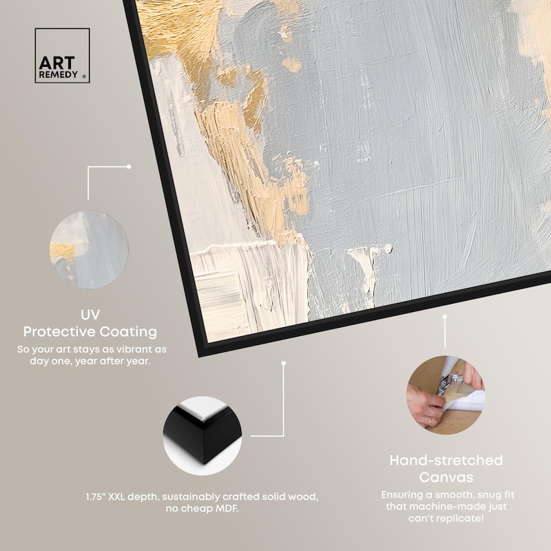 Gilded Driftwood II Canvas Set of 2 by Art Remedy