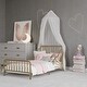 preview thumbnail 7 of 21, Little Seeds Quinn Whimsical Metal Toddler Bed