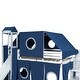 preview thumbnail 36 of 35, Full Size Loft Bed with Tent and Tower