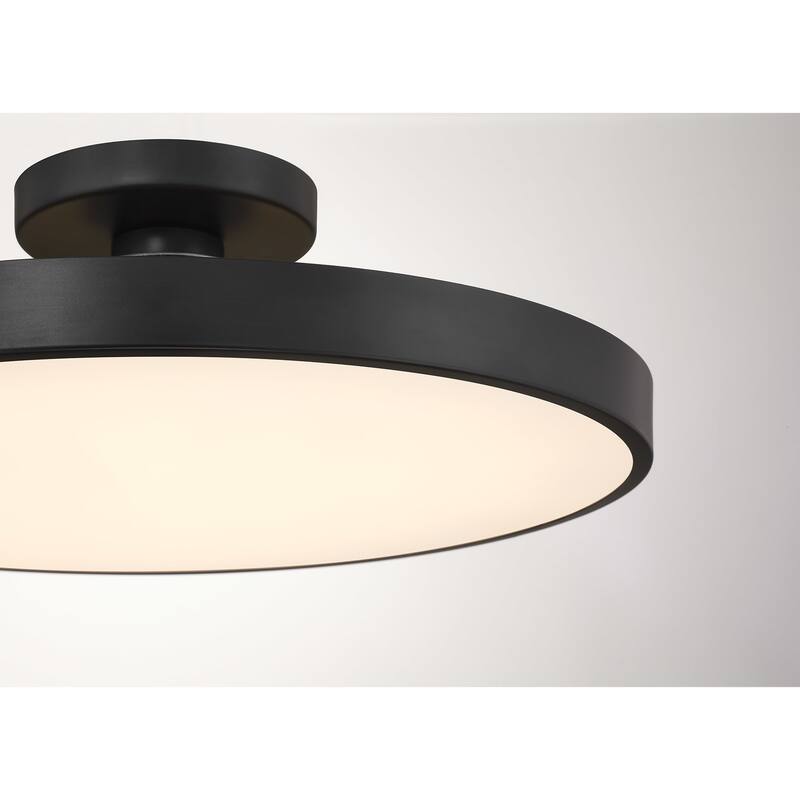 Savoy House 6-2969-1 Thayer 20" Wide LED Semi-Flush Ceiling Fixture