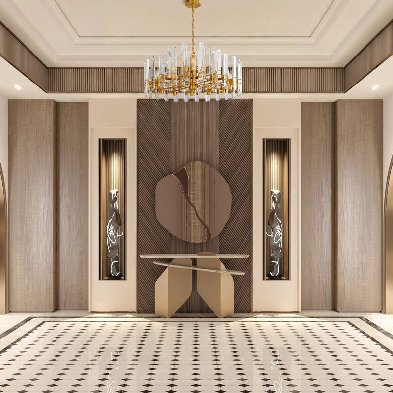 KAYLA 24- 54in Modern Luxury Crystal Chandelier Lighting - LED Ceiling Light Fixture