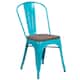 Option crystal teal-blue