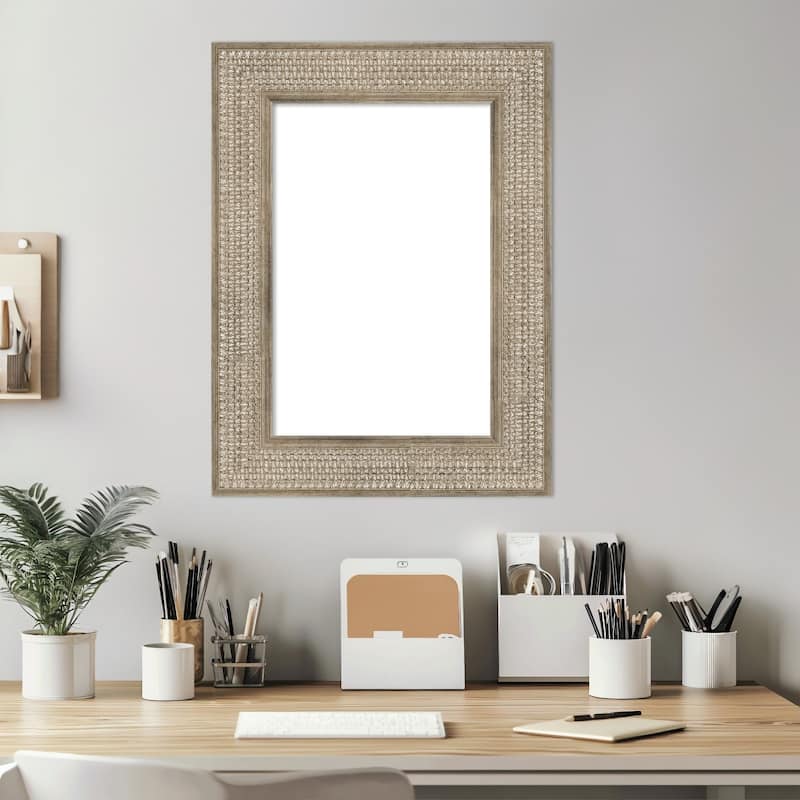 Amanti Art Trellis Gold Framed Dry Erase Magnetic Board