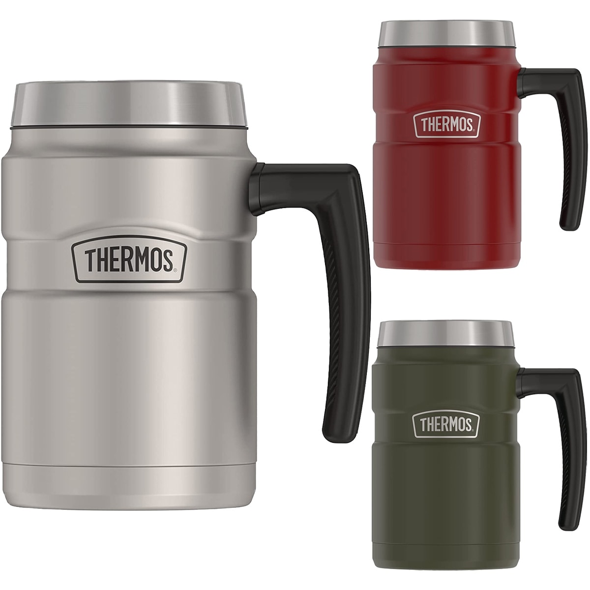 Thermos 16 oz. Stainless King Insulated Stainless Steel Coffee Mug
