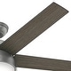 preview thumbnail 11 of 10, Hunter 52" Anslee Ceiling Fan with LED Light and Pull Chain, Modern, Transitional