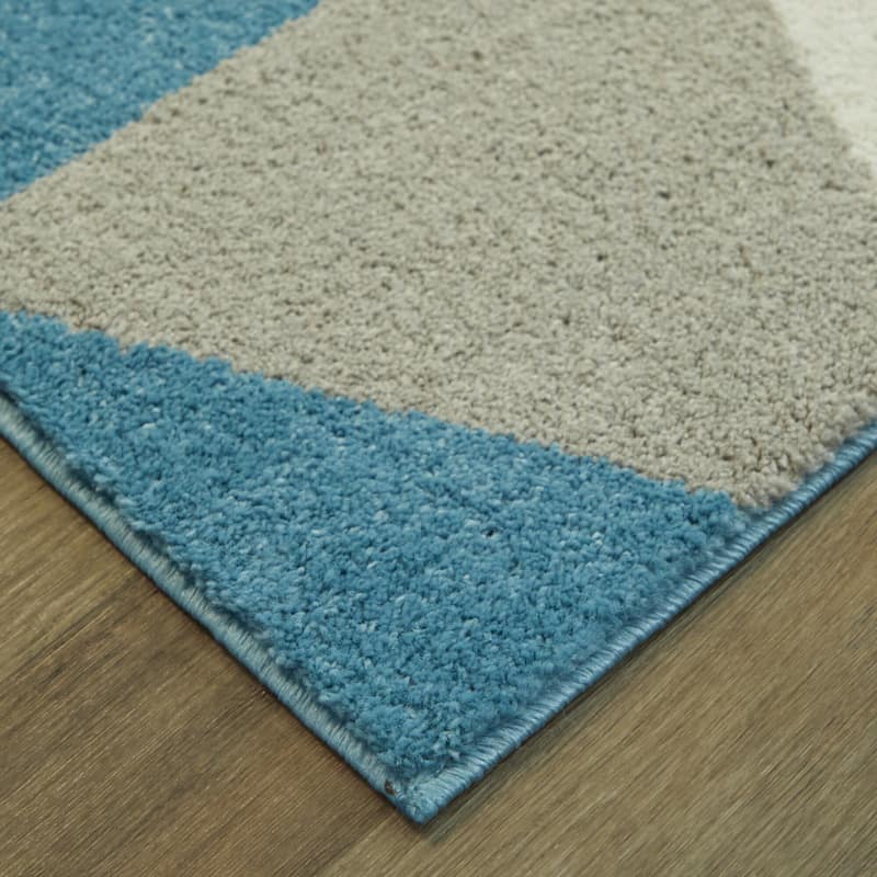 Laszlo Modern Geometric Area Rug