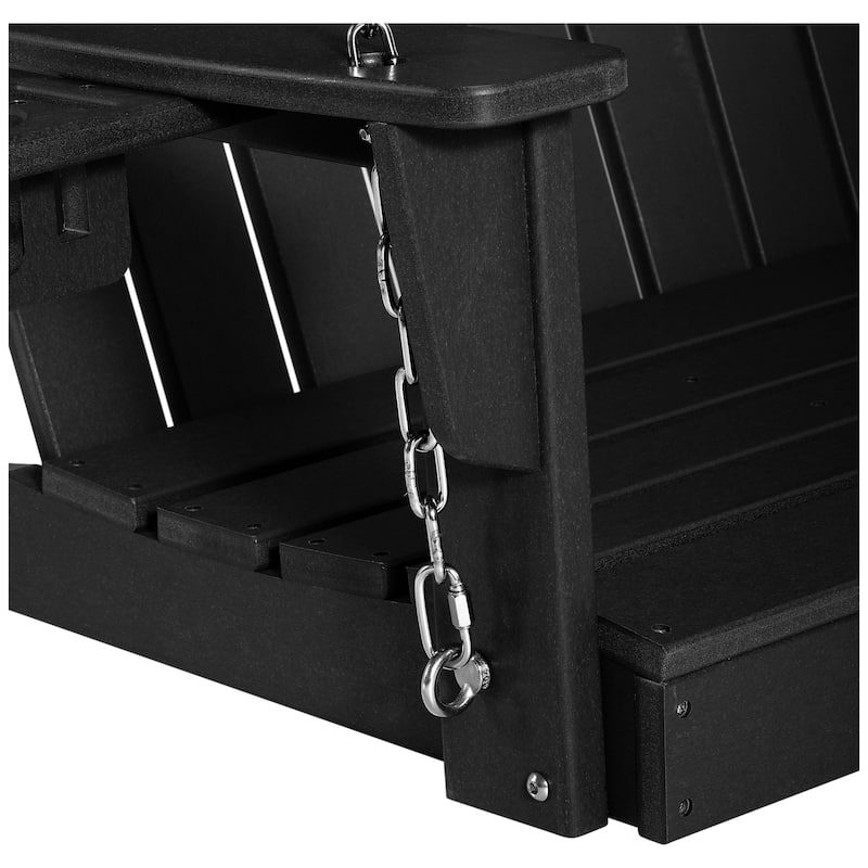 Hanniford Poly Adirondack 50 Inch Porch Swing
