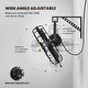 preview thumbnail 5 of 11, 20" Smart Industrial Wall Mount Ceiling Fan with LED Lights - 20''
