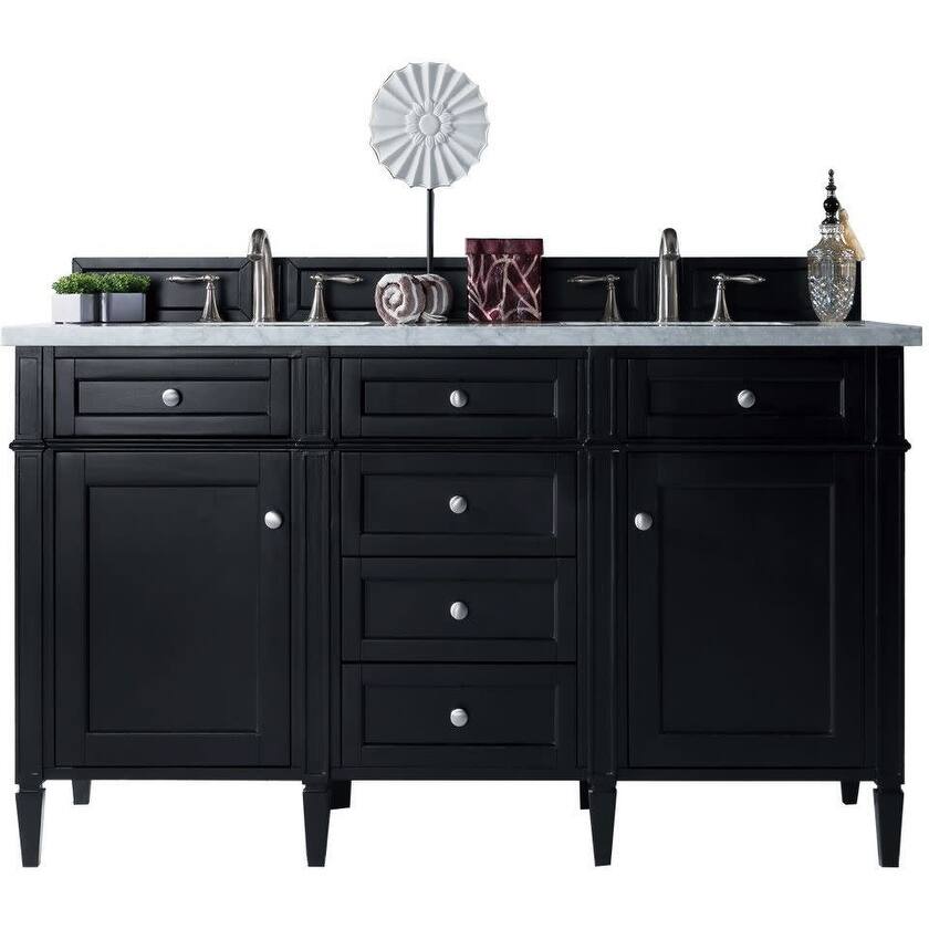James Martin Vanities 650-V60D-FEJP Brittany 60" Free Standing Double