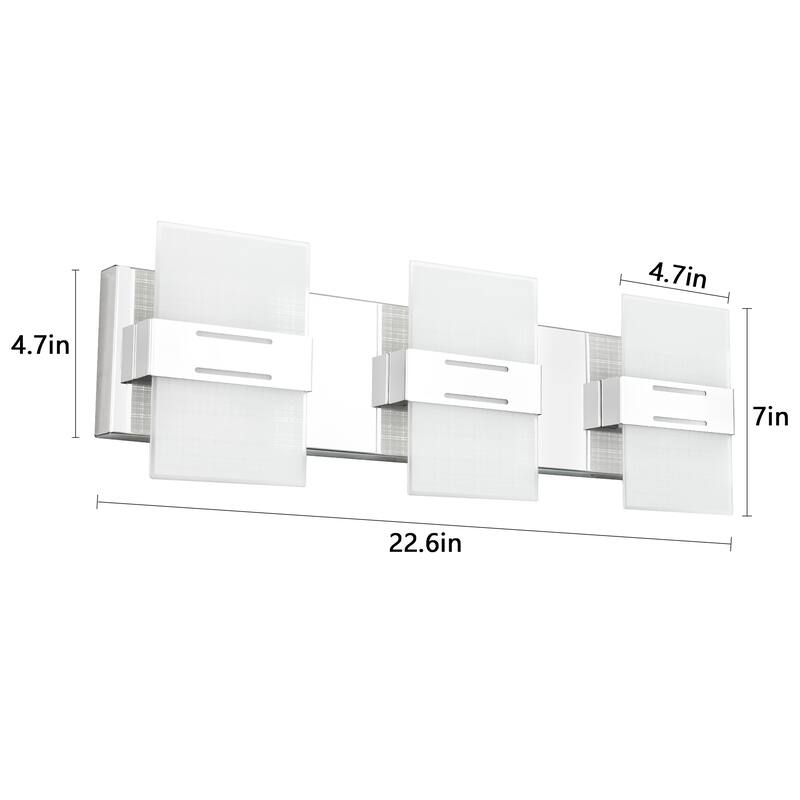 LED Vanity Light Bathroom Light Fixtures Dimmable Bathroom Vanity Lighting Fixtures