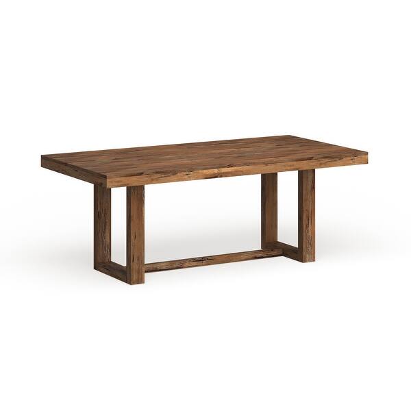 Shop Furniture Of America Treville Rustic Plank Style Dining Table On Sale Overstock 20470312 Oak