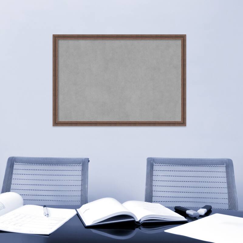 Magnetic Board, Distressed Rustic Brown