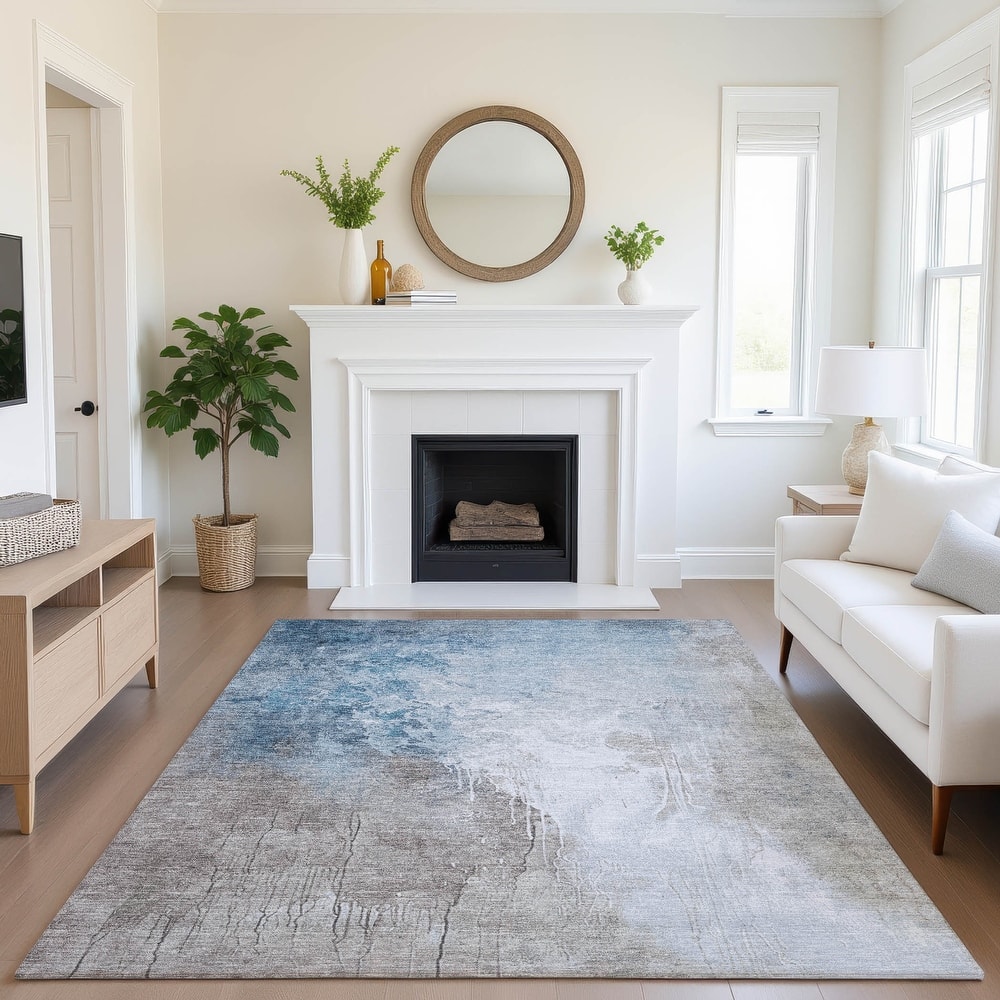 Premium Washable Super Soft Modern Contemporary Mayfield Rug