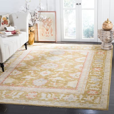 SAFAVIEH Couture Hand-knotted Sultanabad Tjadine Traditional Oriental Wool Rug