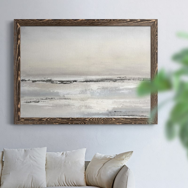 Distant Fog-Premium Framed Canvas - Ready to Hang