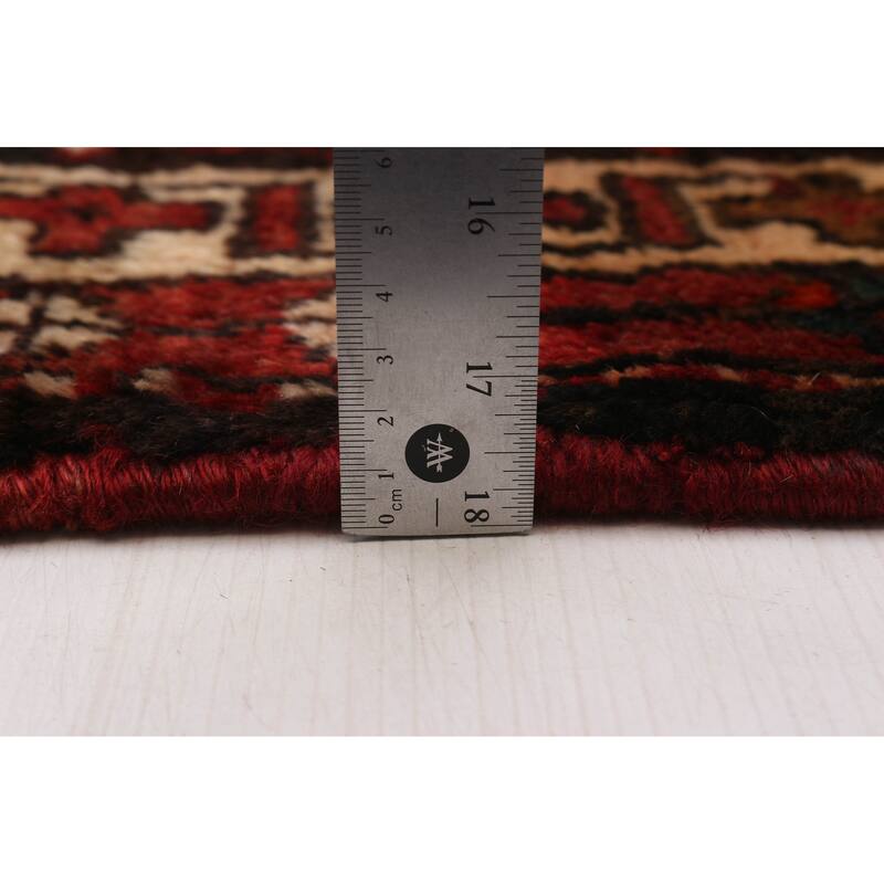 ECARPETGALLERY Hand-knotted Konya Anatolian Red Wool Rug - 3'7 x 12'11