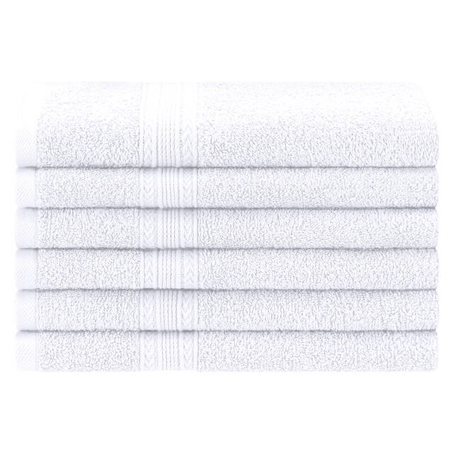 Superior Eco Friendly Cotton Soft and Absorbent Hand Towel (Set of 6) - Set of 6