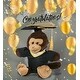 preview thumbnail 5 of 4, DolliBu Monkey Graduation Plush Toy with Gown and Cap with Tassel - 9 inches