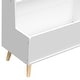 preview thumbnail 5 of 4, White Kids Bookshelf toy Storage Cabinet Organizer