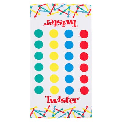 Hasbro Twister Twister Board Beach Towel - 30" x 60"