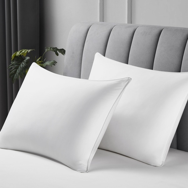 700 Fill Power Pyrenees Medium Chamber Pillow for Back Sleepers by