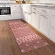 preview thumbnail 46 of 49, Indoor/ Outdoor Addison Yuma Geometric Southwest Washable Rug 2'3" x 7'6" - Canyon