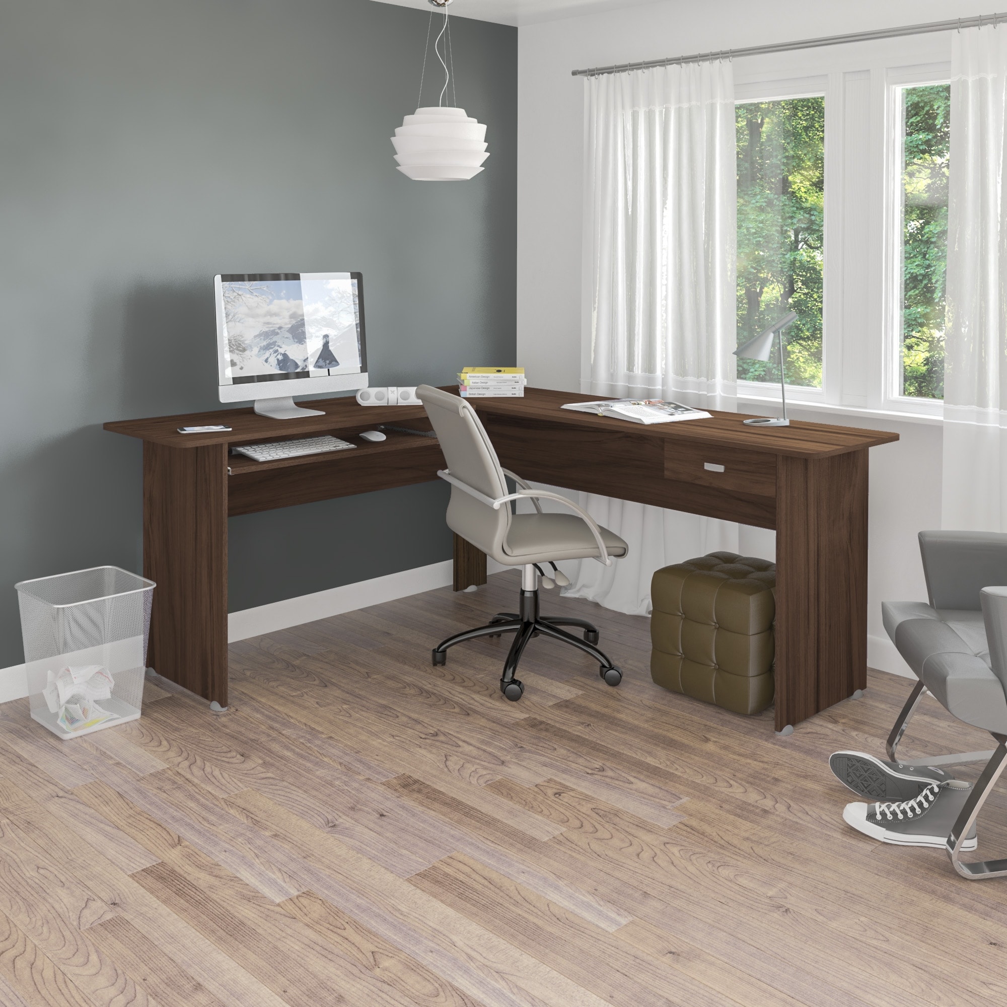 Wood Corner Desks L Shape Desks Bed Bath Beyond