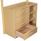 preview thumbnail 20 of 58, Multifunctional Design Twin Size Loft Bed with Convertible Desk